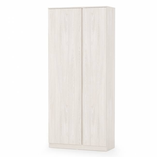 Шкаф комбинированный с зеркалом внутри и комод Ника цвет ясень анкор светлый