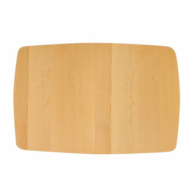 Стол раскладной VAKU (Ваку) основание бук, столешница мдф, 80x120+40x75см, Натуральный Натуральный основание бук, столешница мдф