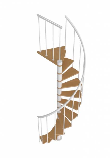 Винтовая лестница Calgary White d120
