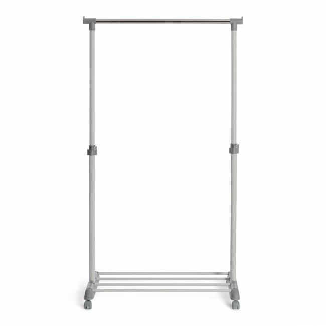 Вешалка ODENT металл, пластик, 86*44*166 см, темно-серый/светло-серый/хром темно-серый/светло-серый/хром металл, пластик