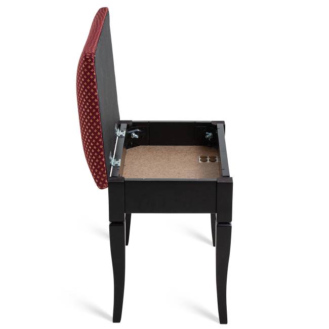 Банкетка Ретро М с ящиком венге, ткань коронка