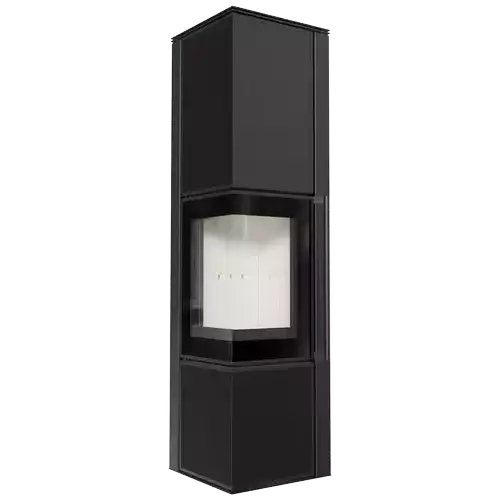 Печь Kratki PRO TORA/L 8 кВт Nero Assoluto