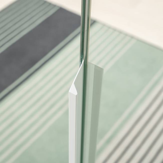 Большая прихожая Октава № 27 цвет белый шагрень/дуб крафт золотой