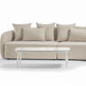 Диван модульный с подушками Cosy Modular конопляный 3600х1100х740 мм Диван модульный с подушками Cosy Modular конопляный 3600х1100х740 мм