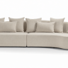 Диван модульный с подушками Cosy Modular конопляный 3600х1100х740 мм Диван модульный с подушками Cosy Modular конопляный 3600х1100х740 мм