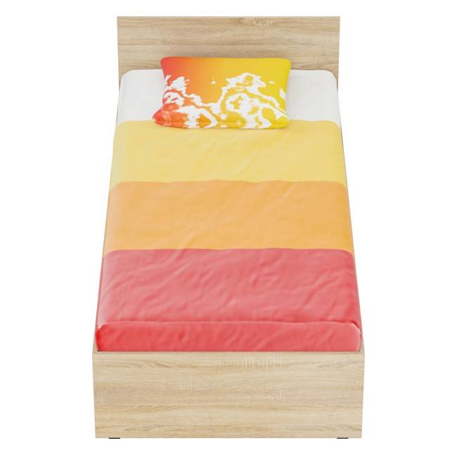 Кровать Стандарт 0900 цвет дуб сонома Кровать Стандарт 0900 цвет дуб сонома