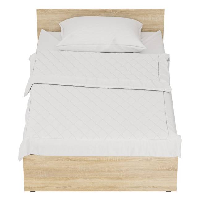 Кровать Стандарт 1200 цвет дуб сонома Кровать Стандарт 1200 цвет дуб сонома