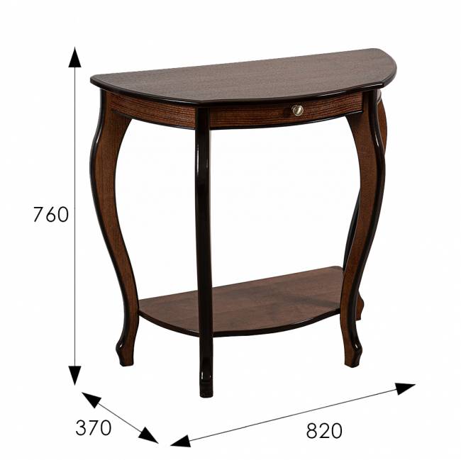 Консоль Элегант орех Л Консоль Элегант орех Л