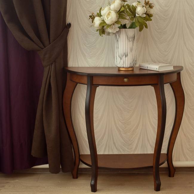 Консоль Элегант орех Л Консоль Элегант орех Л