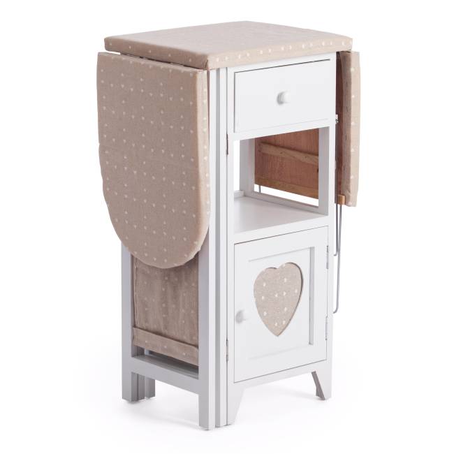 Гладильный комод с 2 ящиками Secret De Maison AMANT (mod. XD1268) дерево павловния, мдф, 126х30х72см, white (белый) white (белый) дерево павловния, мдф Гладильный комод с 2 ящиками Secret De Maison AMANT (mod. XD1268) дерево павловния, мдф, 126х30х72см, white (белый) white (белый) дерево павловния, мдф