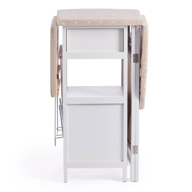 Гладильный комод с 2 ящиками Secret De Maison AMANT (mod. XD1268) дерево павловния, мдф, 126х30х72см, white (белый) white (белый) дерево павловния, мдф Гладильный комод с 2 ящиками Secret De Maison AMANT (mod. XD1268) дерево павловния, мдф, 126х30х72см, white (белый) white (белый) дерево павловния, мдф