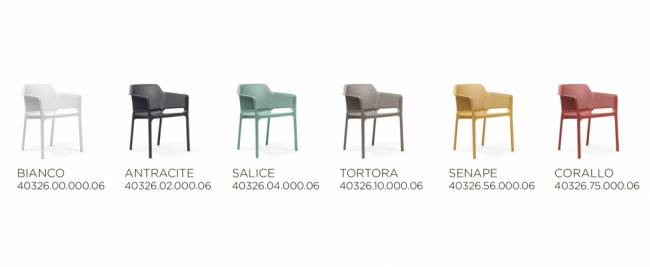 Кресло пластиковое Net антрацит 605х585х800 мм Кресло пластиковое Net антрацит 605х585х800 мм