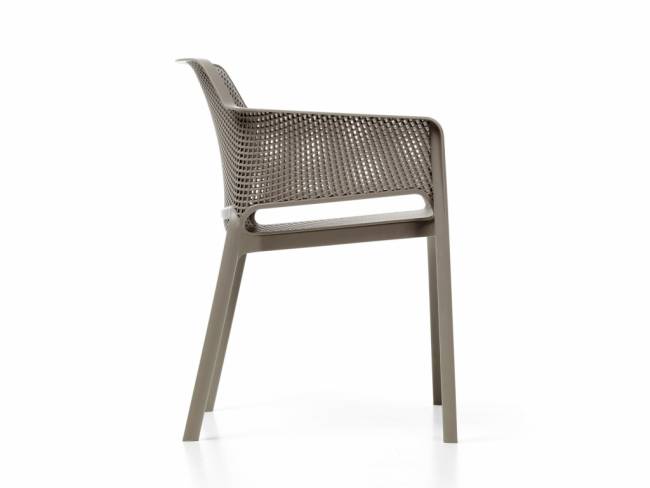 Кресло пластиковое Net тортора 605х585х800 мм