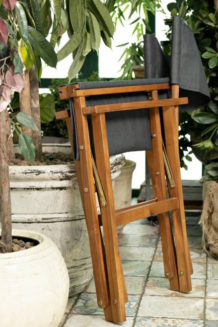 Кофейный комплект из акации DIRECTOR темно-серый