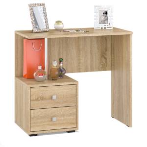 Стол косметический Камелия цвет дуб сонома