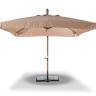 "Корсика" зонт уличный 3х3м на боковой алюминиевой опоре, цвет под дерево