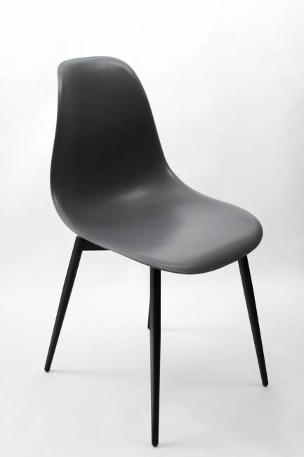 Стул Туссе чёрный /серый