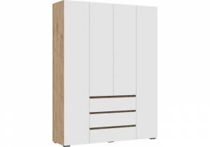 Элла ШК 05 белый / дуб крафт золото