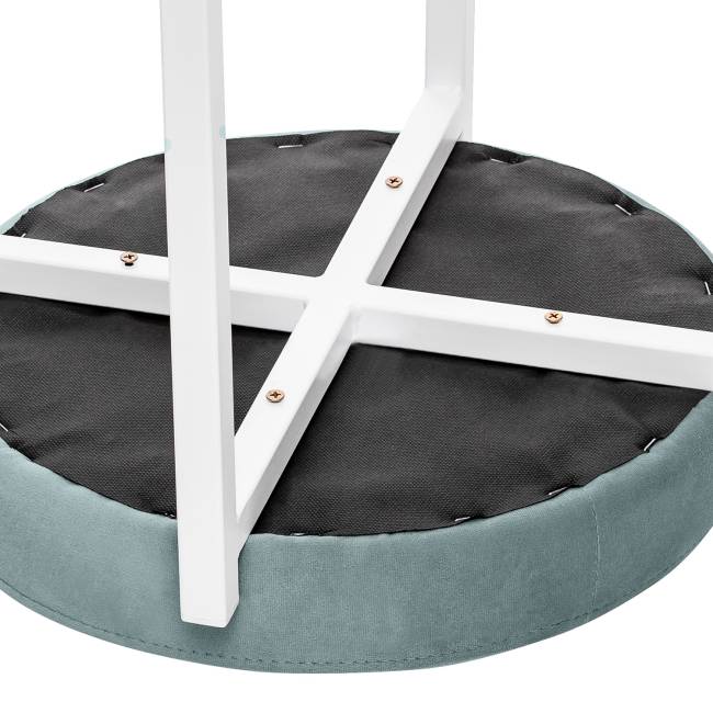 Табурет Leset Авис профиль Ultra Mint Белый