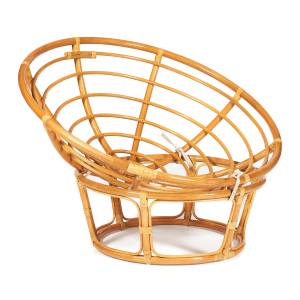 Кресло PAPASAN/ПАПАСАН 23/01 W /без подушки/ 115х101х104 см, Honey (мед) светло-коричневый