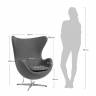 Кресло EGG STYLE CHAIR латте