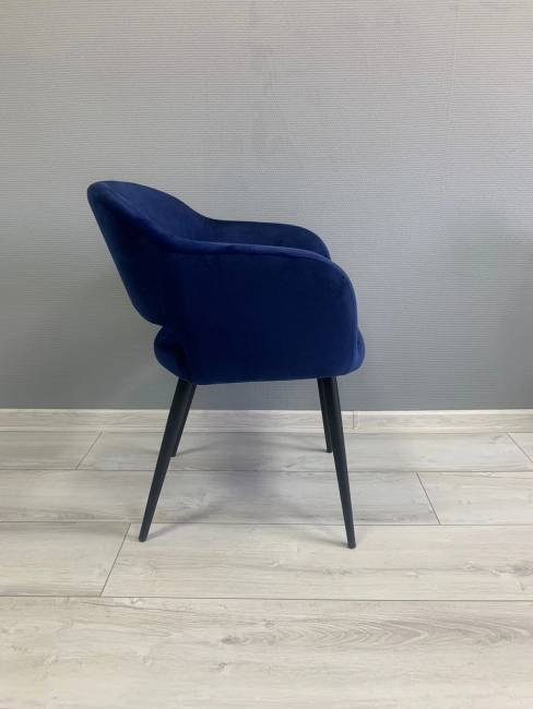 Стул Пичч чёрный / синий