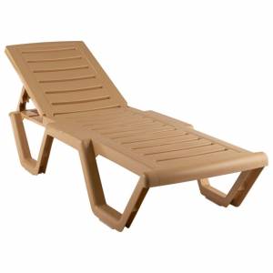 Лежак Атлант бежевый