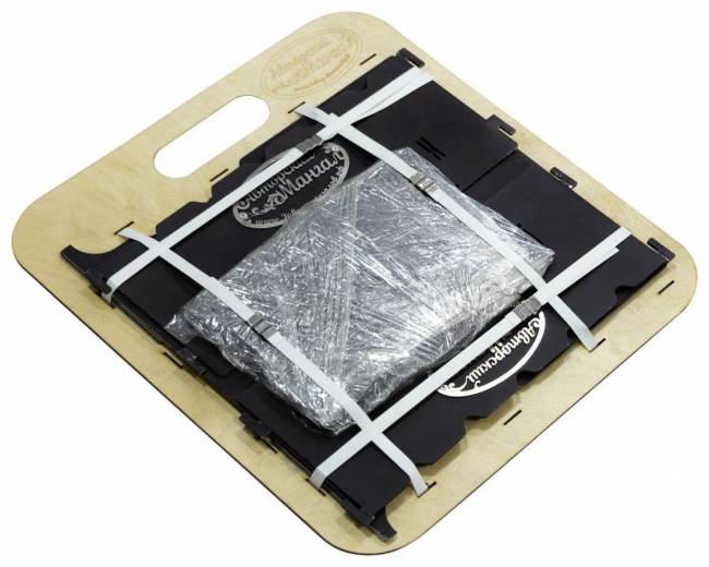 Мангал разборный "Охотник", сталь AISI304, 3мм