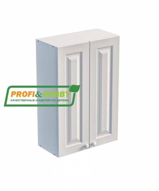 Шкаф навесной 600 х 300 х 900 филенка, сосна, без покраски