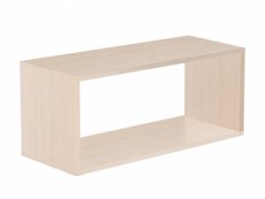 Полка Кубик-2 беленый дуб