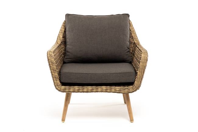 "Прованс" кресло из искусственного ротанга, цвет соломенный "Прованс" кресло из искусственного ротанга, цвет соломенный