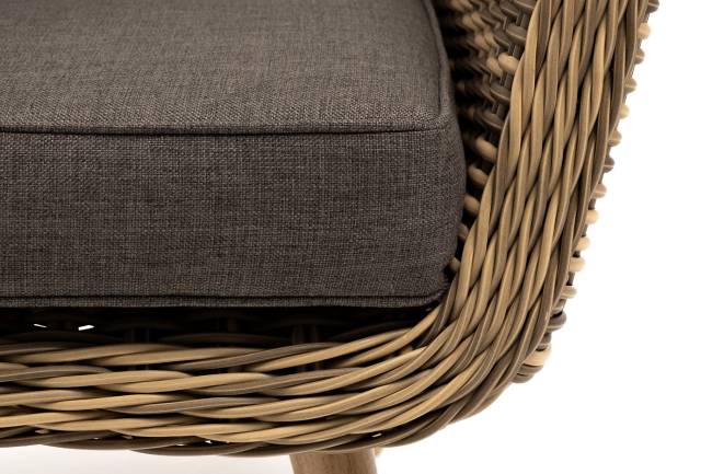 "Прованс" кресло из искусственного ротанга, цвет соломенный "Прованс" кресло из искусственного ротанга, цвет соломенный