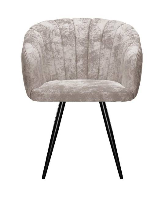 Стул DikLine 442 поворотный, M02 бежевый, ножки черные