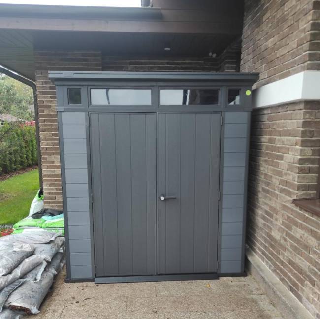 Сарай "Кортина 7х7" (размеры 216 х 216 см)