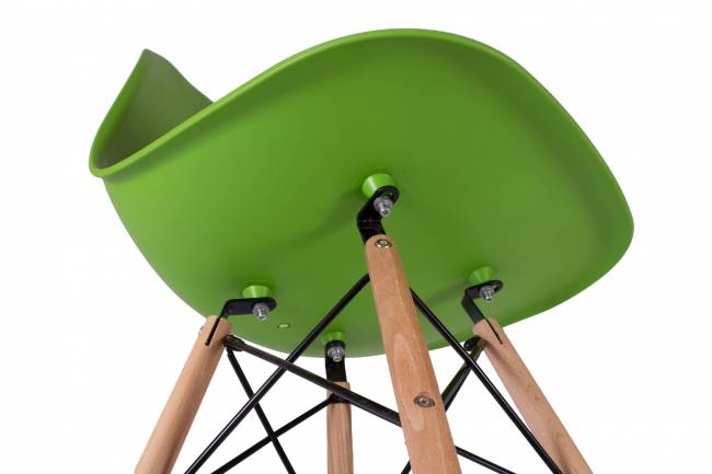 Стул Eames зеленый Стул Eames зеленый